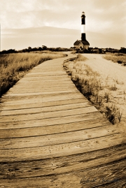 Fire Island Lighthouse BW Slide Show