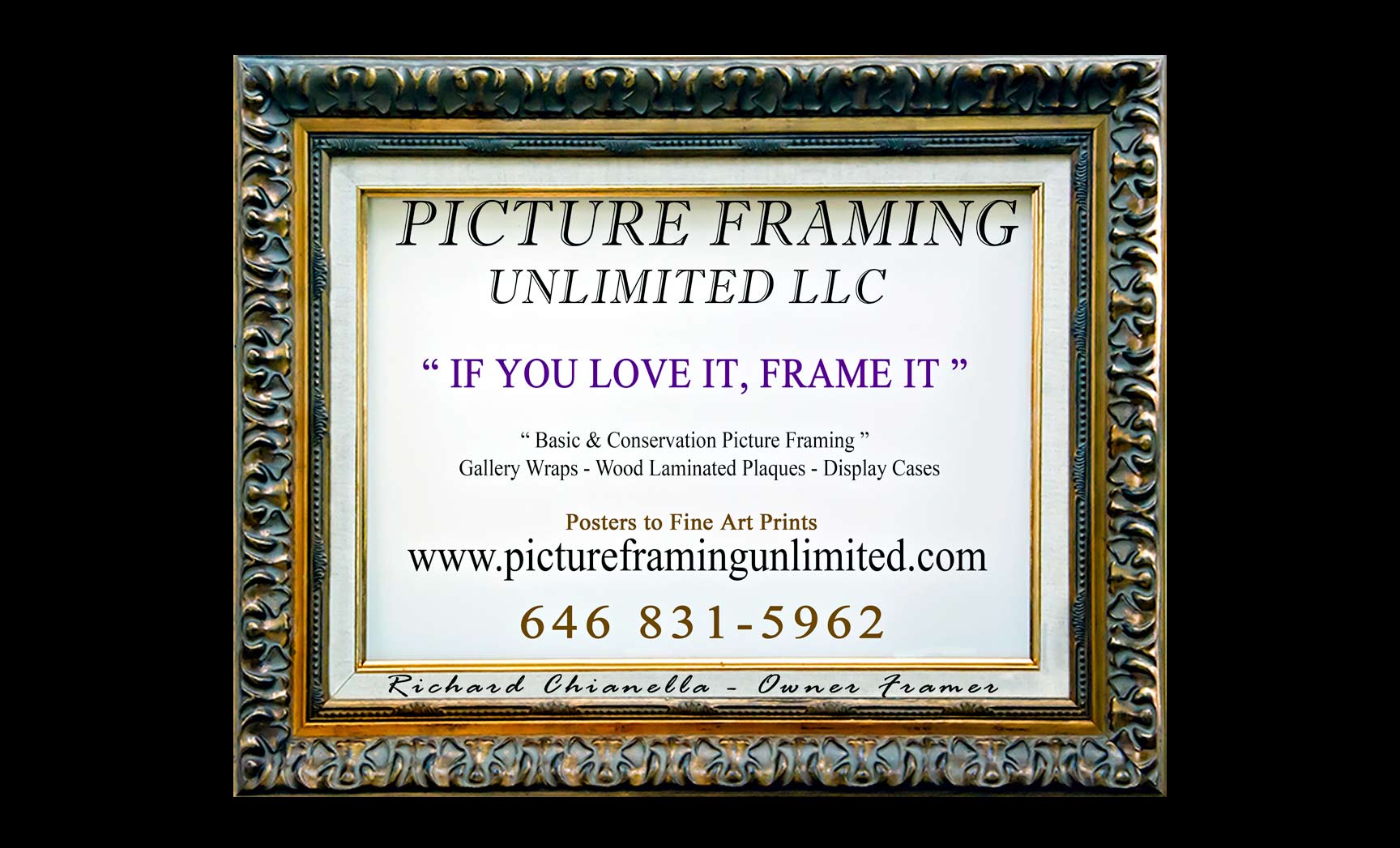 Custom Picture Framing Picture Framing Unlimited