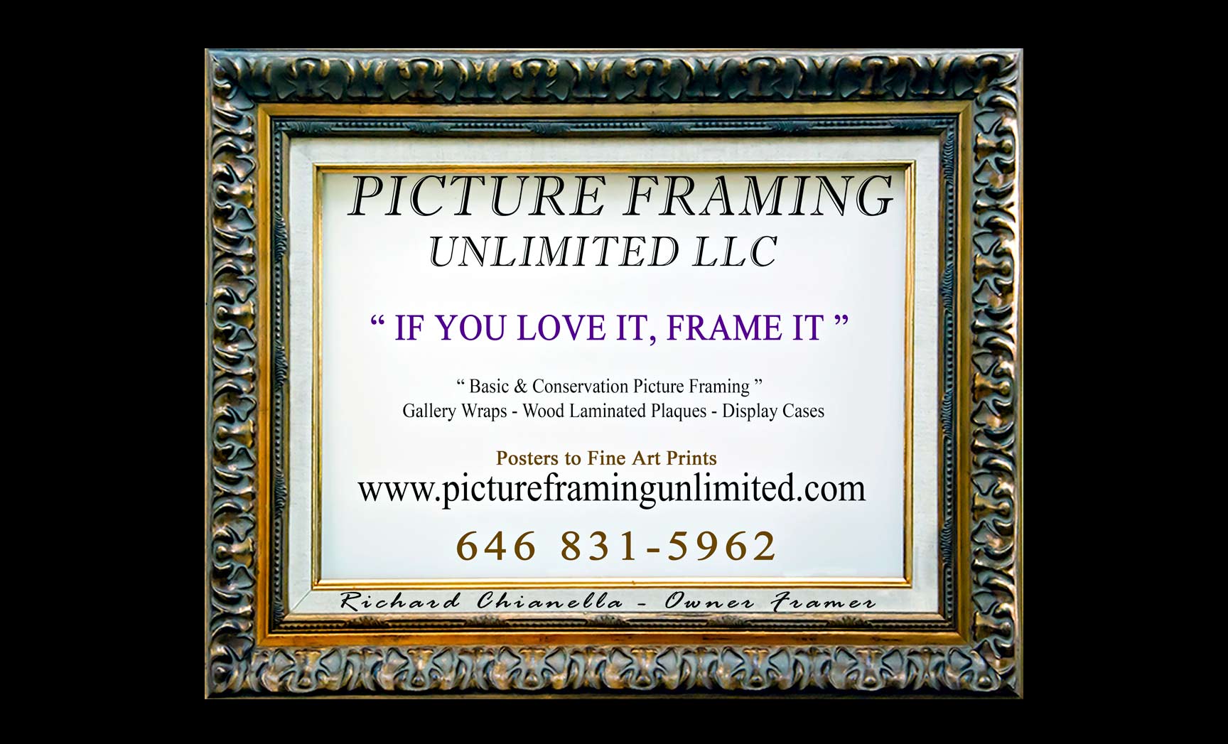 Picture Framing Unlimited